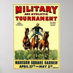Póster Competiam militar