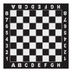 Póster competição da mesa da xadrez do tabuleiro de