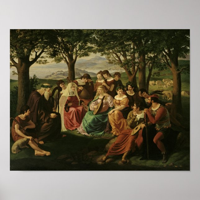 Póster Competição De Cantagem (Frente)