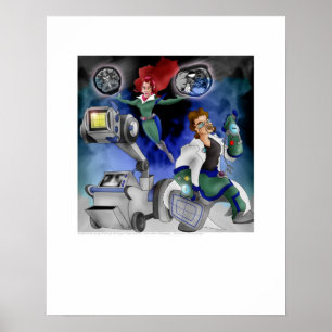 Póster Competição do cobrir - heróis futuros - Murga