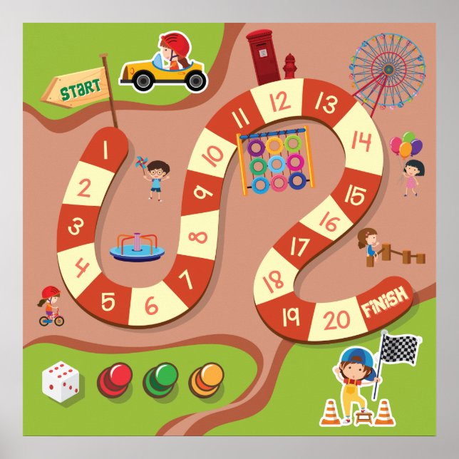 Poster Competindo o jogo (Frente)