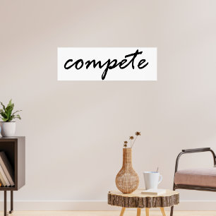 Poster Competir