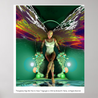 Poster Complexidade Dica Os Dedos No Caos