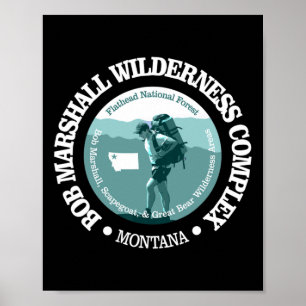 Poster Complexo Bob Marshall Wilderness Climbing Engraçad