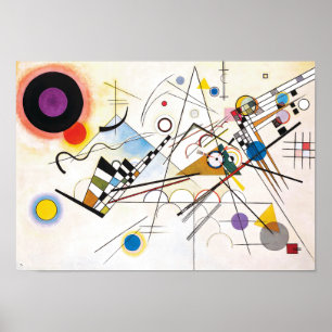 Poster Composição 8 Kandinsky