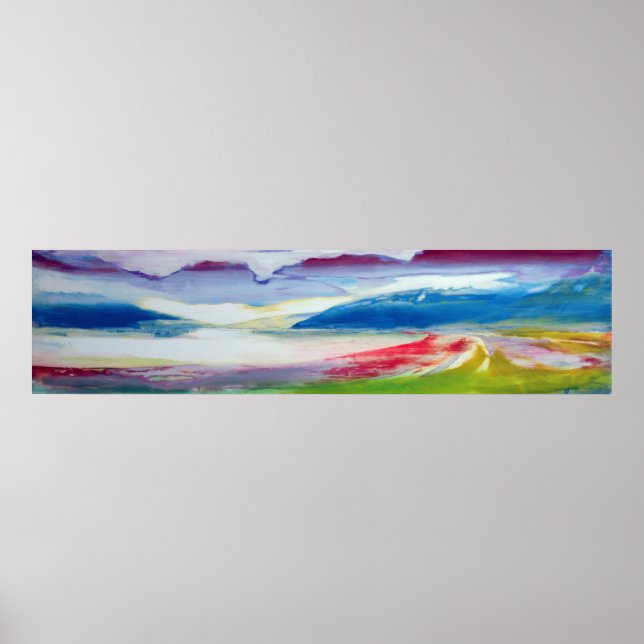 Poster Composição abstrato (Frente)