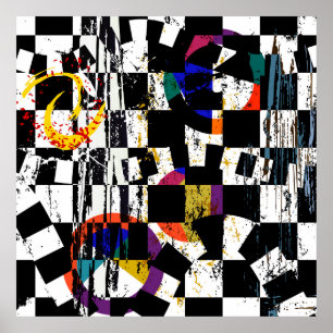 Poster composição de fundo abstrato, com traços, spl