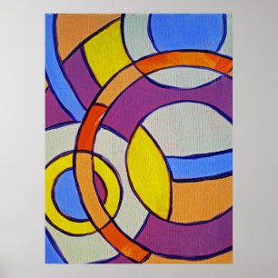 Póster Composição nº 14 de Michael Moffa