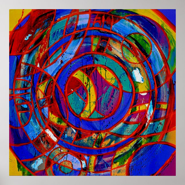 Poster Composição nº 17 de Michael Moffa (Frente)