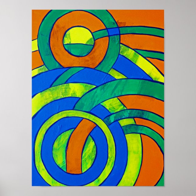 Póster Composição nº 30 de Michael Moffa (Frente)