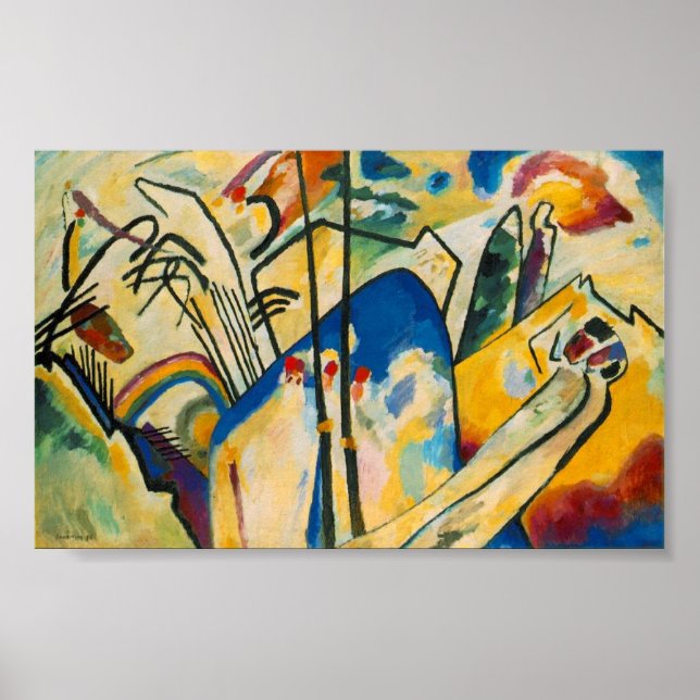 Poster Composição Número Quatro (Frente)