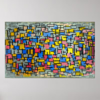 Composição Piet Mondrian