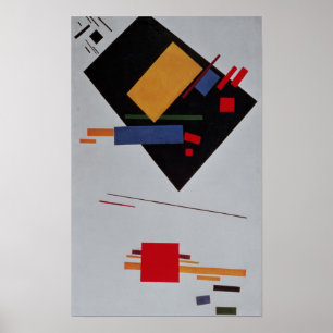 Poster Composição Suprematista, 1915