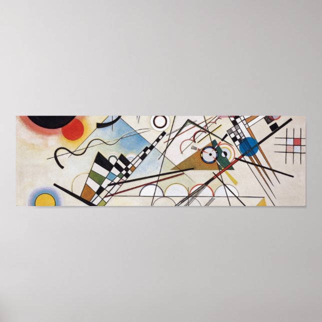 Póster Composição VIII (Frente)