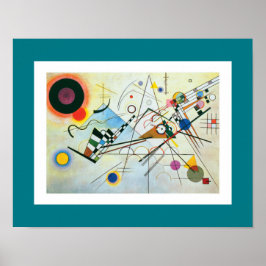 Póster Composição VIII de Wassily Kandinsky