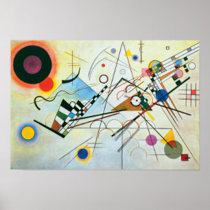 Póster Composição VIII por Wassily Kandinsky
