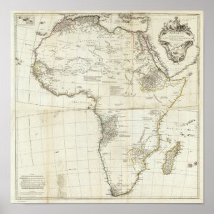 Póster Composto de África