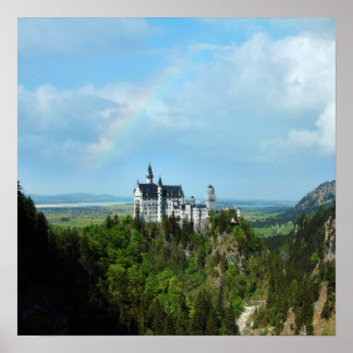 Poster Composto de Schloss Neuschwanstein