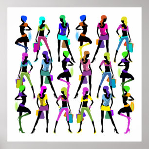 Póster Comprando Glamor Girls