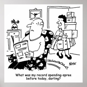 Poster Comprando Trip. Gasto de Registro. Oversação em Co