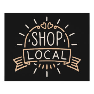 Póster Comprar estética da academia escura retrô local vi