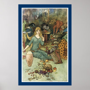 Póster Compre de Nós Com um Cacho Dourado