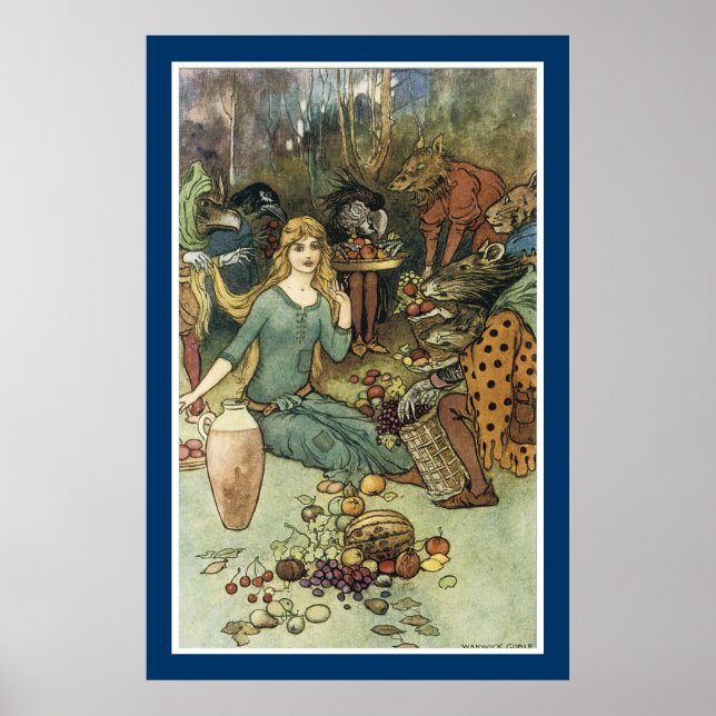 Póster Compre de Nós Com um Cacho Dourado (Frente)