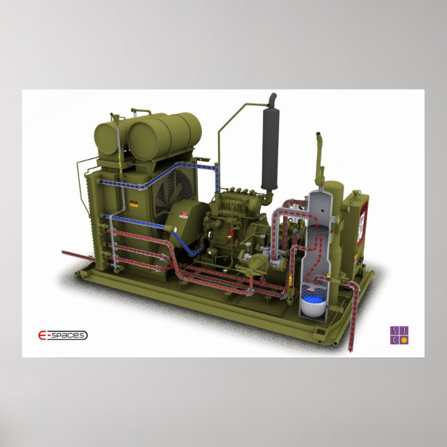 Póster Compressor (Frente)