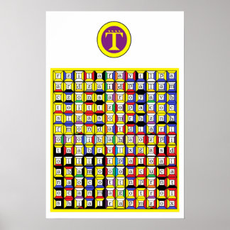 Póster Comprimido de ar Enochian