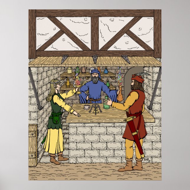 Poster Compro Apothecary Fantasy (Frente)