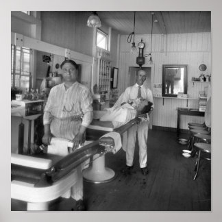 Póster Compro Barber