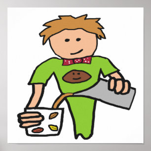 Poster Compro Barista Café