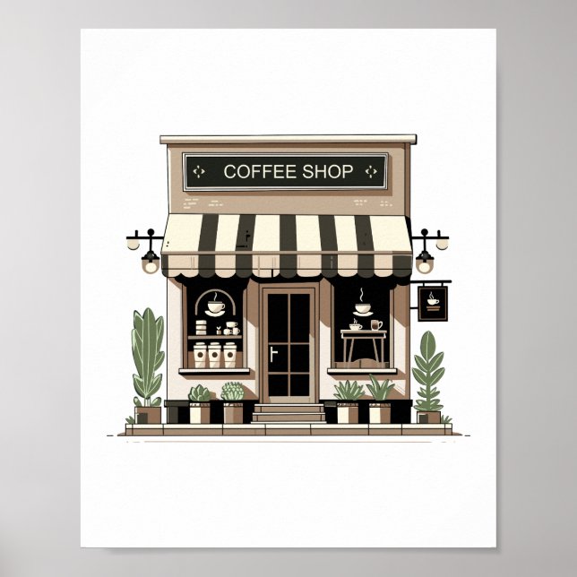 Poster Compro Café (Frente)