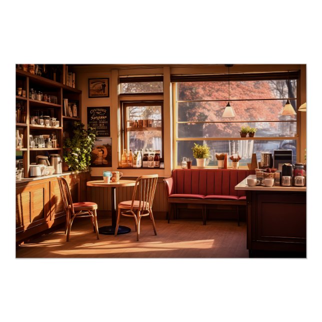 Póster Compro Cozy Coffee (Frente)