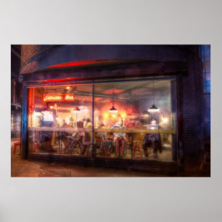 Poster Compro de café embutido