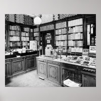 Compro de charutos, 1895. Vintage Photo