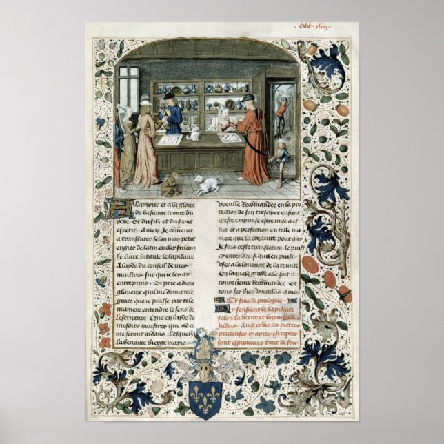 Póster Compro de Jeweler, de Lapidaire de Mandeville (Frente)