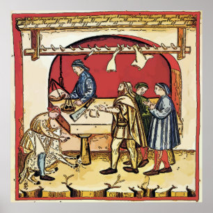 Poster Compro do Seletor de Vintage