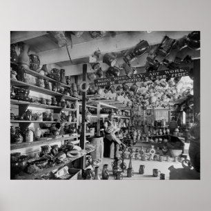 Póster Compro George Ohr Pottery, 1901