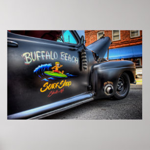 Póster Compro Surf de Buffalo Beach