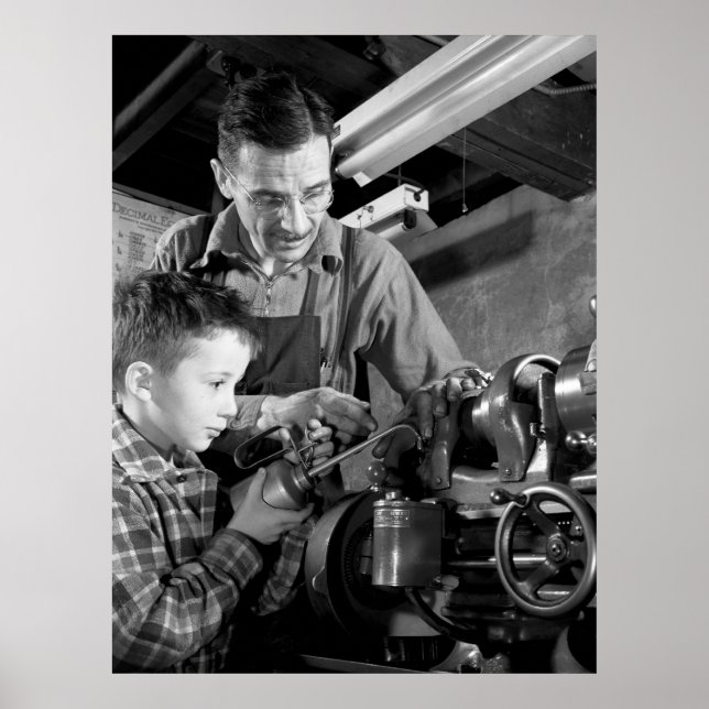 Poster Compro WW2 New Jersey Machine, 1942 (Frente)