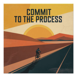 Póster Comprometa-se Com o Processo
