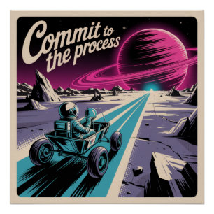 Póster Comprometer-se Com o Processo