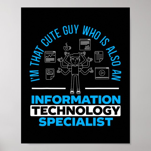 Poster Computador Especialista em Tecnologia da Informaçã (Frente)