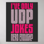 Poster Computer Science Programmer udp Joke<br><div class="desc">Computer Science Programmer udp Joke tshirt</div>