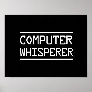 Póster Computer Whisperer