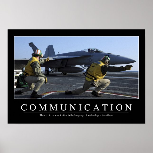 Póster Comunicação: Cotação Inspiracional (Frente)