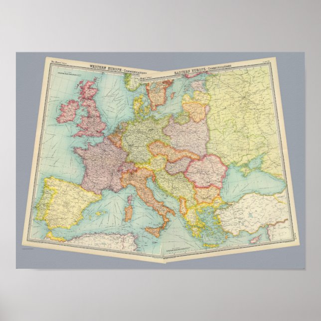 Póster Comunicações da Europa composta (Frente)