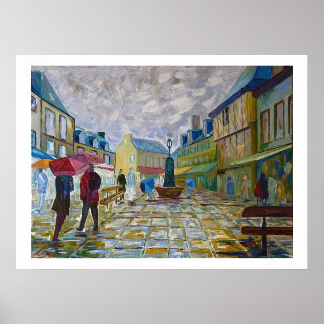 Poster Concarneau en Bretagne (Frente)