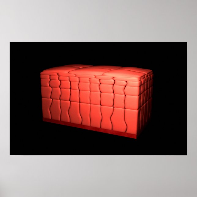 Póster Conceito De Epithélio Escamoso Estratificado 1 (Frente)